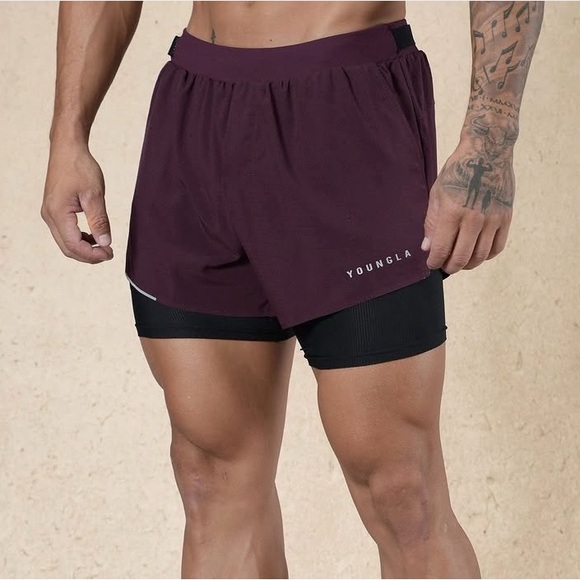 YoungLA Other - YoungLA Men's 6 am Comoression Shorts. Size M